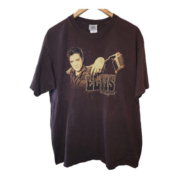 Liquid Blue Other - Vintage Elvis Presley "The Original" Liquid Blue T-Shirt 90s Rock Band Size XL